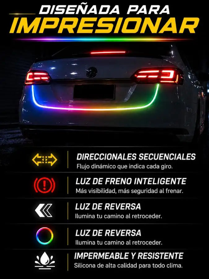 VEXON ™ Cinta led para baúl