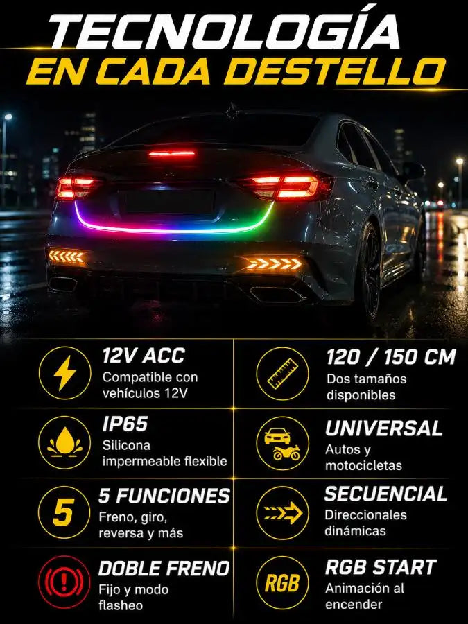 VEXON ™ Cinta led para baúl