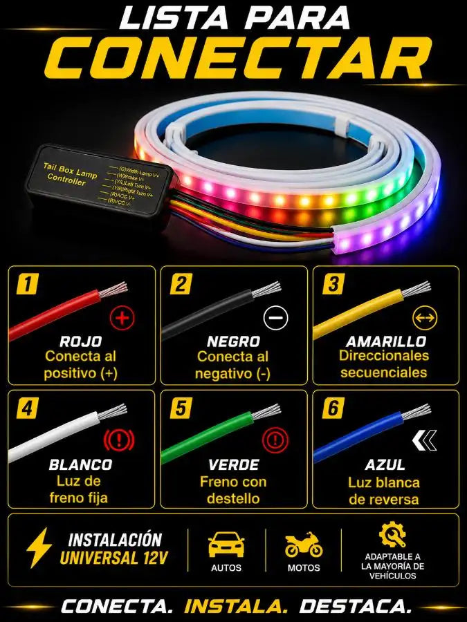 VEXON ™ Cinta led para baúl