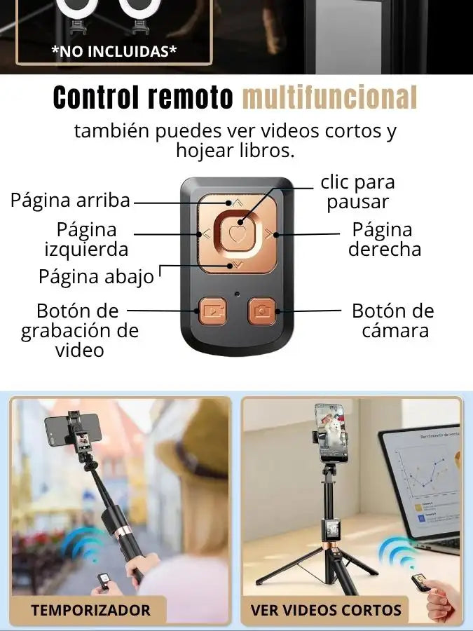 NOVASHAP™ Trípode profesional con pantalla y control integrado