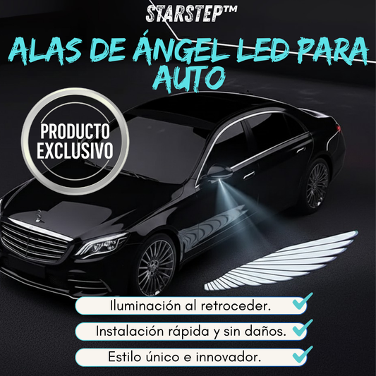 StarStep™ Alas de ángel LED para auto y moto.