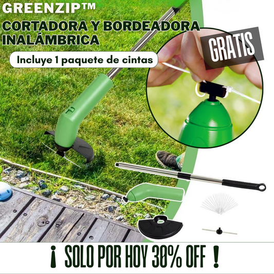 GreenZip™ – Cortadora y Bordeadora Inalámbrica