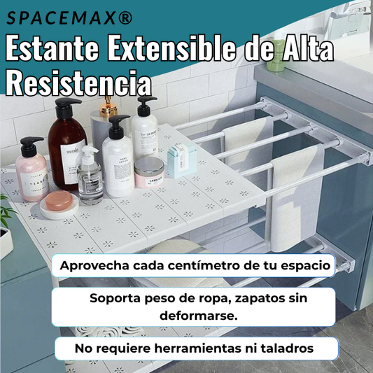 SpaceMax® Set de estantes Extensibles de Alta Resistencia x2