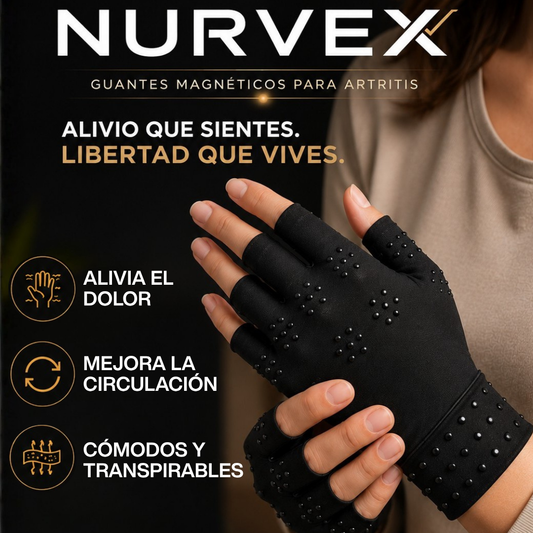 NURVEX ™ Guantes magnéticos para la artritis