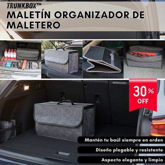 TrunkBox™ Maletín Organizador De Maletero.
