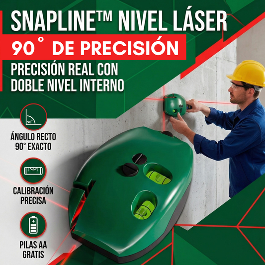 Snapline™ Nivel Laser 90° De Precisión.