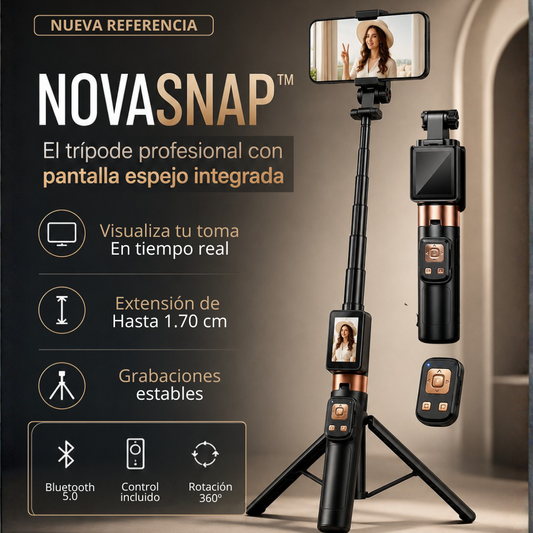 NOVASHAP™ Trípode profesional con pantalla y control integrado