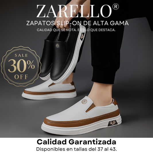 ZARELLO® Zapatos Slip-On De Gama Alta.