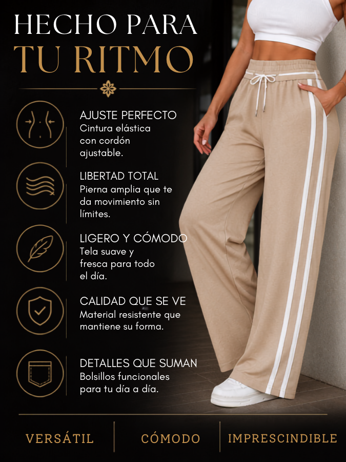 Pantalón Venecia™ de Pierna Amplia
