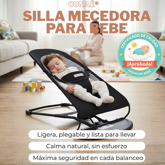 Cunaé® Silla Mecedora Para Bebe.