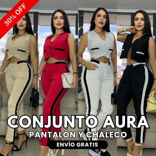 Conjunto Aura - Pantalón y Chaleco
