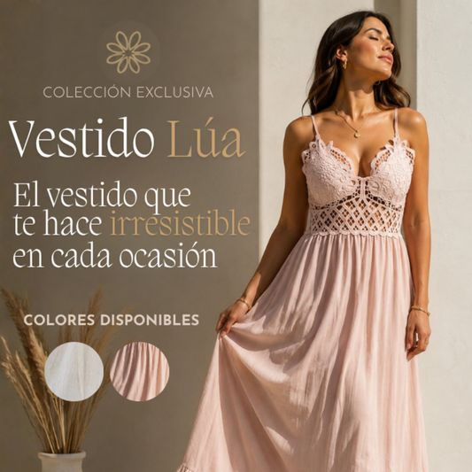 Vestido Lúa™ Encanto en cada movimiento.