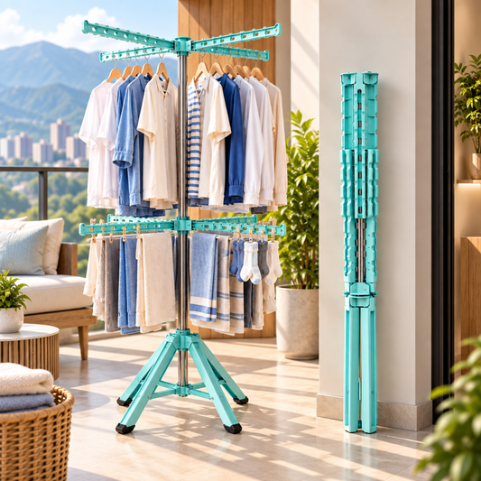 NORDEN™ - tendedero vertical plegable y giratorio