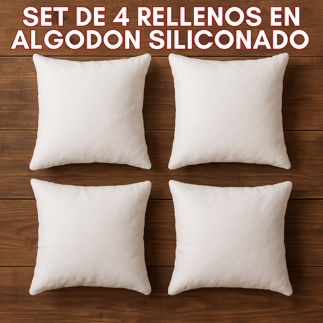 Relleno Premium para cojines 45 x 45 cms