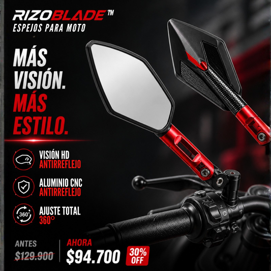 RizoBlade™ Retrovisores 5 Puntas