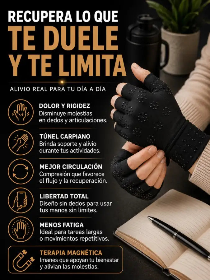 NURVEX ™ Guantes magnéticos para la artritis