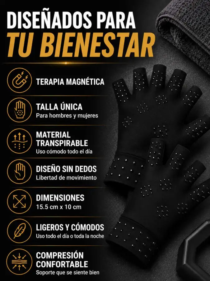 NURVEX ™ Guantes magnéticos para la artritis