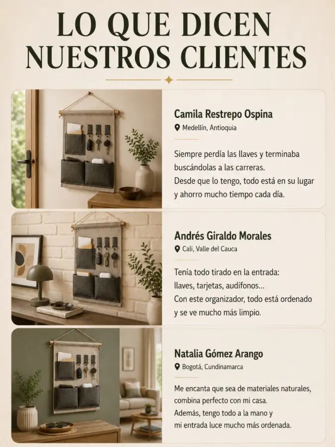 VELTRI™ Organizador Colgante