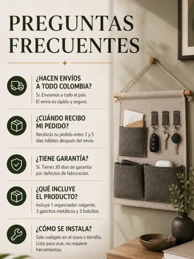 VELTRI™ Organizador Colgante