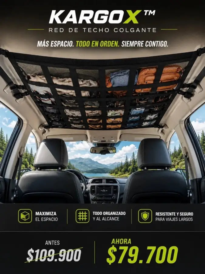 KARGOX™ Red de techo para auto