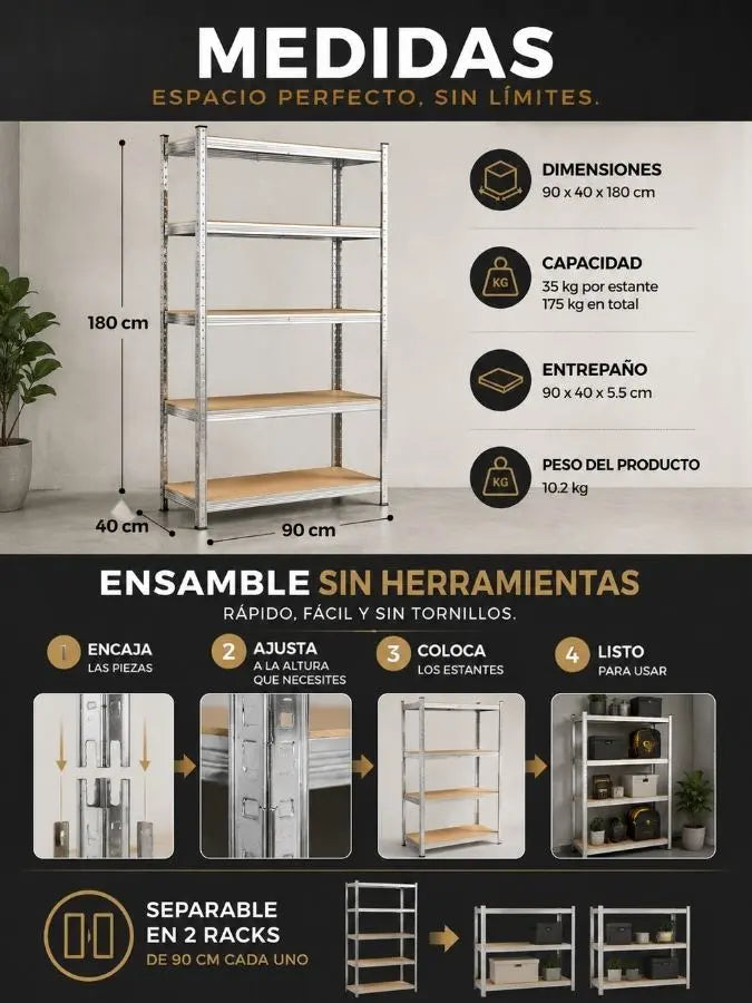 RACKO™ Estante Metalico