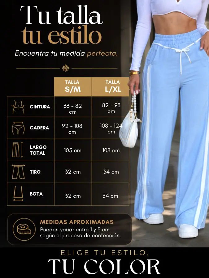 Pantalón Venecia™ de Pierna Amplia