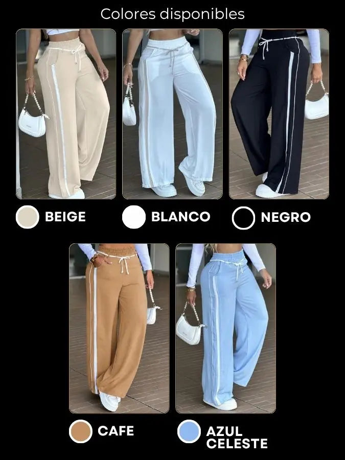 Pantalón Venecia™ de Pierna Amplia