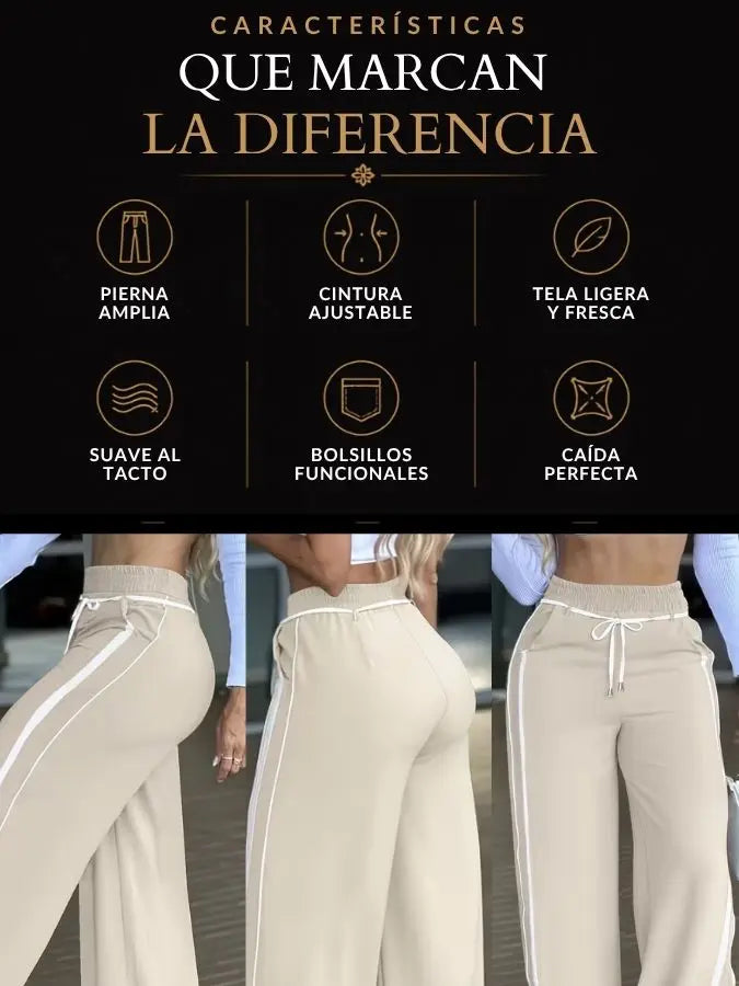 Pantalón Venecia™ de Pierna Amplia