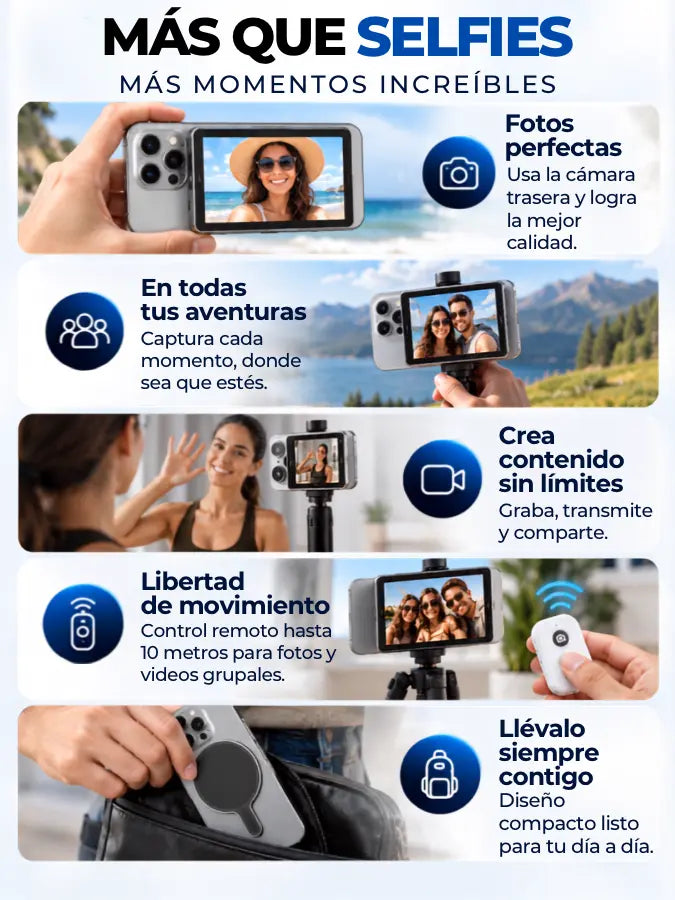 VYRON™ – Pantalla HD Magnética para Celular