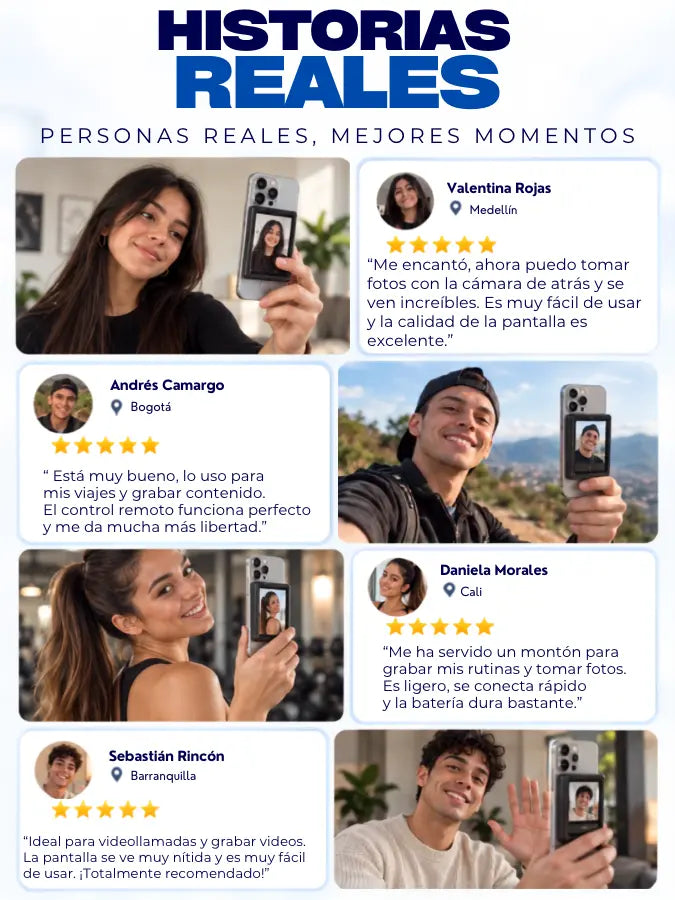VYRON™ – Pantalla HD Magnética para Celular