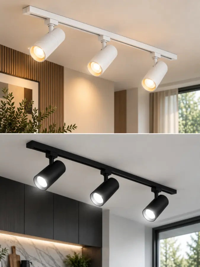 ARVIK™  Lámpara con Riel de 2 Metros y 3 Luces LED