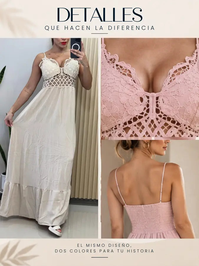 Vestido Lúa™ Encanto en cada movimiento.