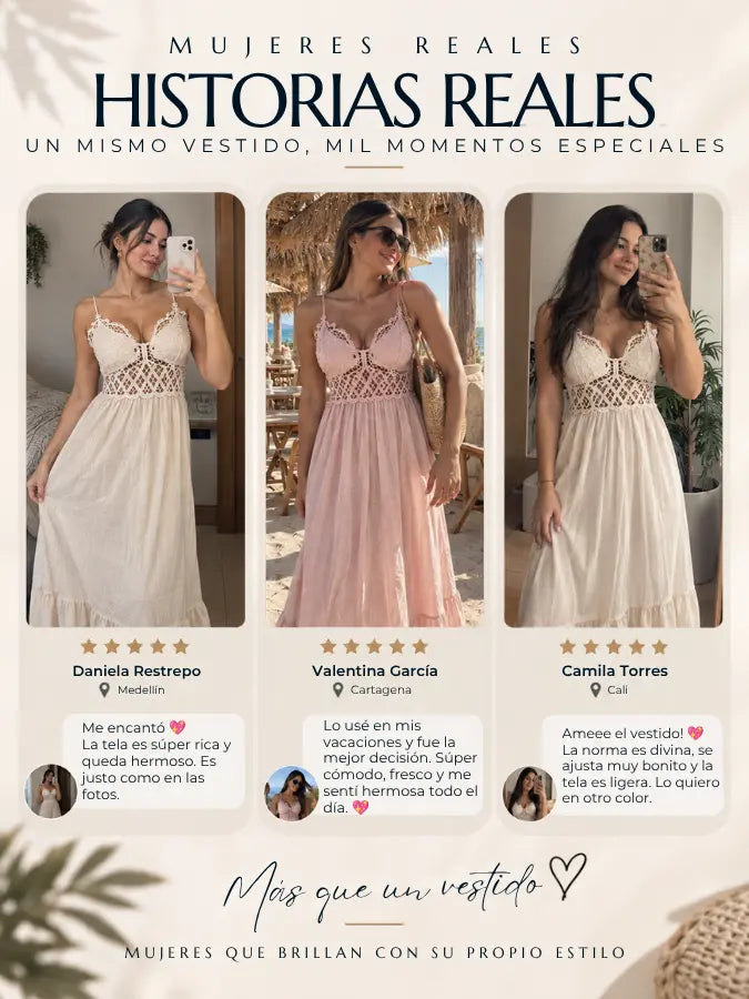 Vestido Lúa™ Encanto en cada movimiento.