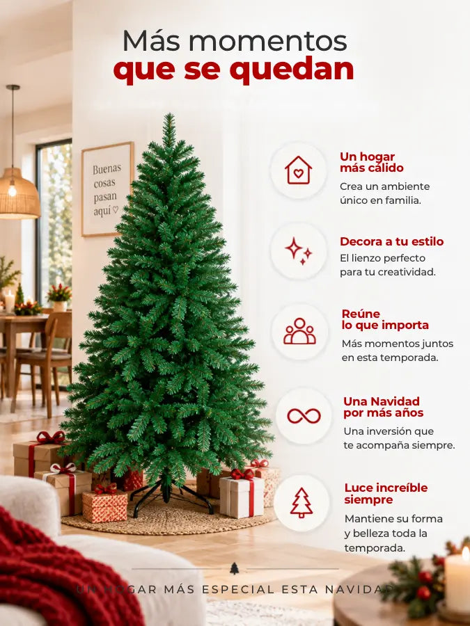 ELORA™  Árbol de Navidad Frondoso 1.60 m
