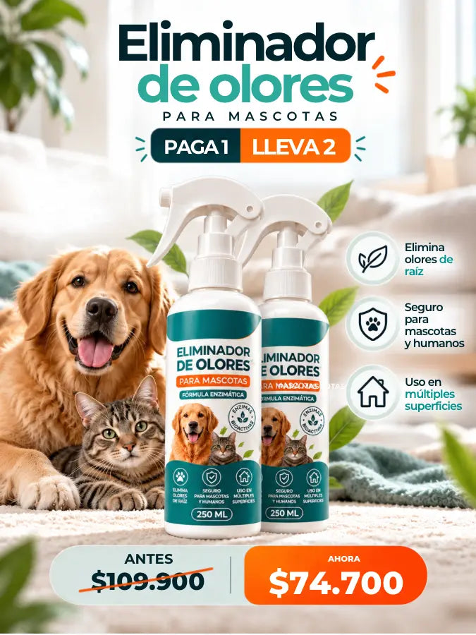 Eliminador de olores l PAGA 1 LLEVA 2