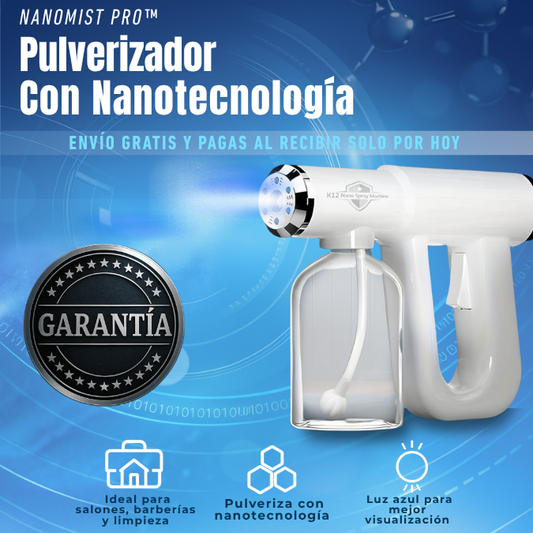 NanoMist Pro™ Pulverizador Con Nanotecnologia.