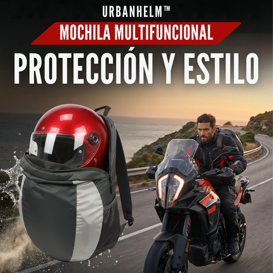 URBANHELM™- Mochila Para Casco Multiusos.