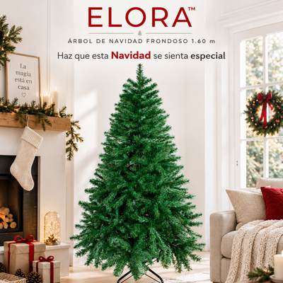 ELORA™  Árbol de Navidad Frondoso 1.60 m